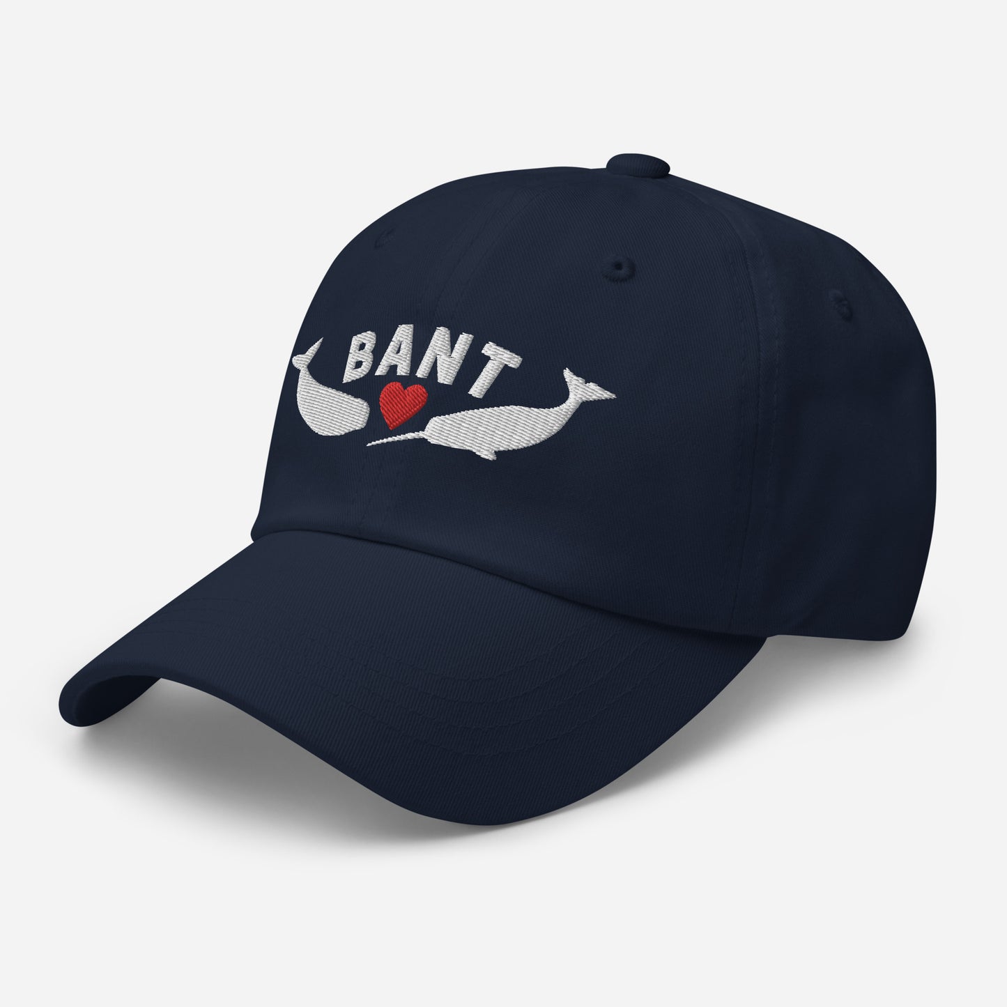 Belugas and Narwhals Together Dad Hat
